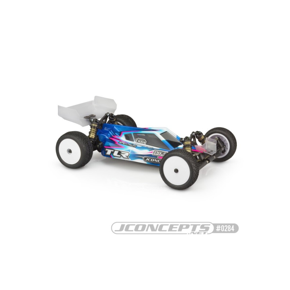 JConcepts P2 - TLR 22 5.0 Elite body with S-Type wing JCO0284 JConcepts P2 - TLR 22 5.0 Elite body with S-Type wing JCO0284
