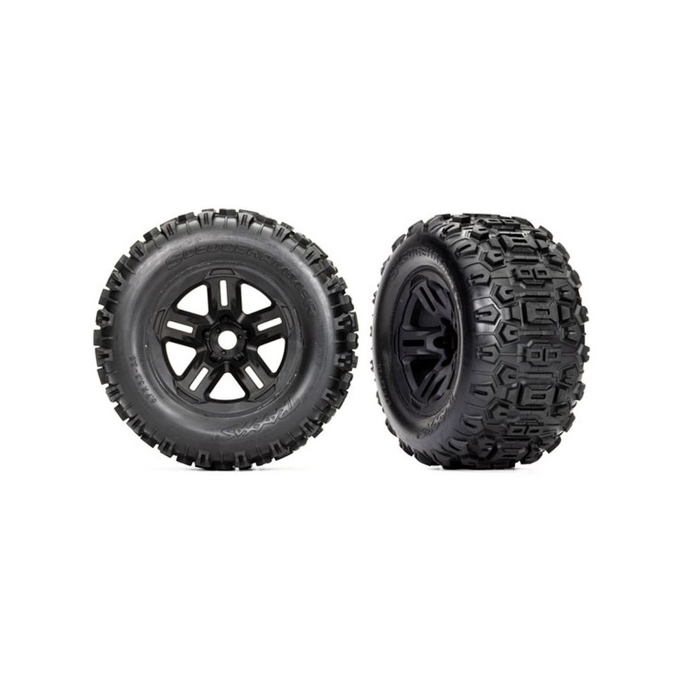 Ruedas neumáticos 3.8 Sledgehammer Traxxas TRX9672