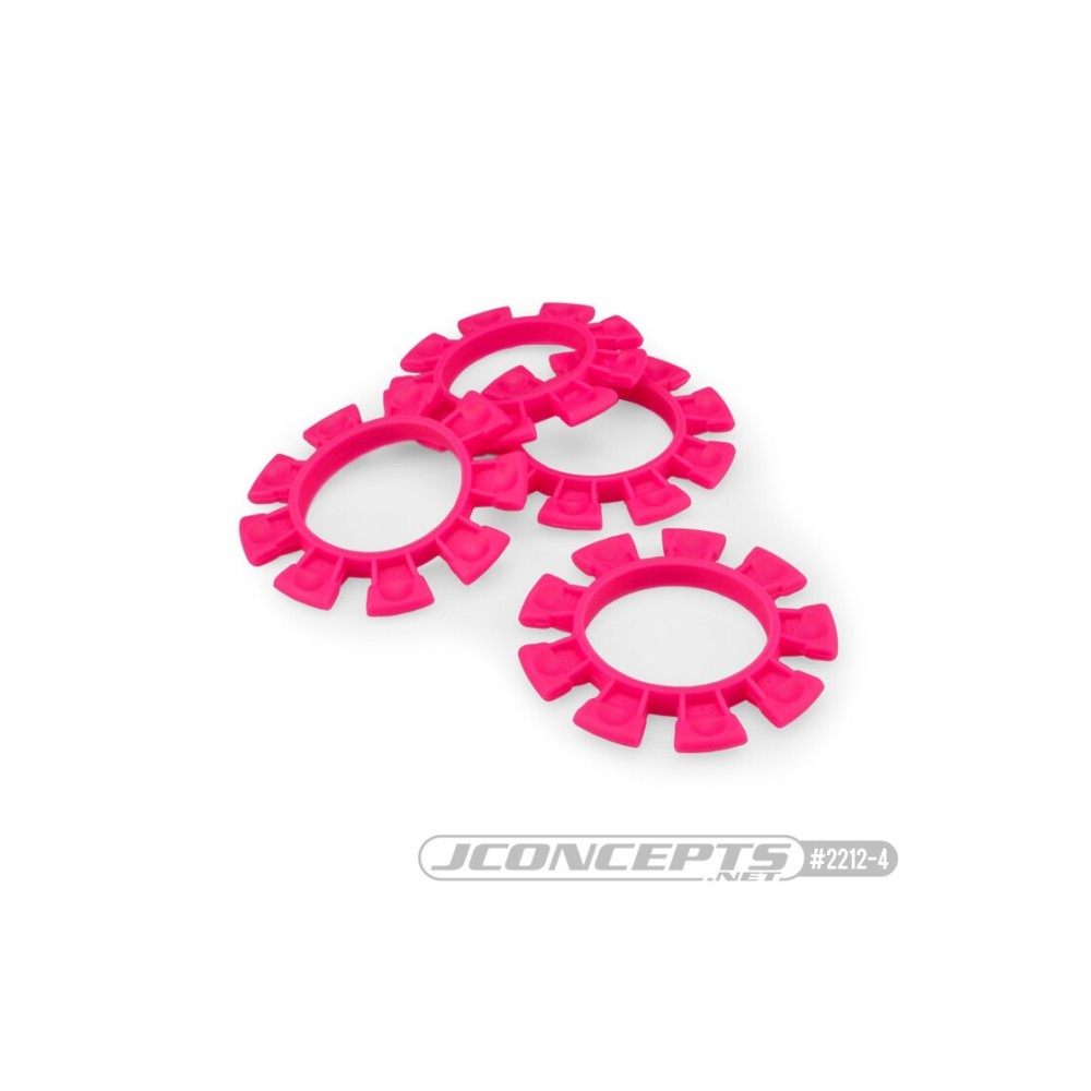 JConcepts Satellite tire gluing rubber bands - pink - fits 1-10th, SCT and 1-8th buggy JCO2212-4 JConcepts Satellite tire gluing rubber bands - pink - fits 1-10th, SCT and 1-8th buggy JCO2212-4