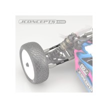 Kit de tensores negros con aletas TLR 22 5.0 Jconcepts