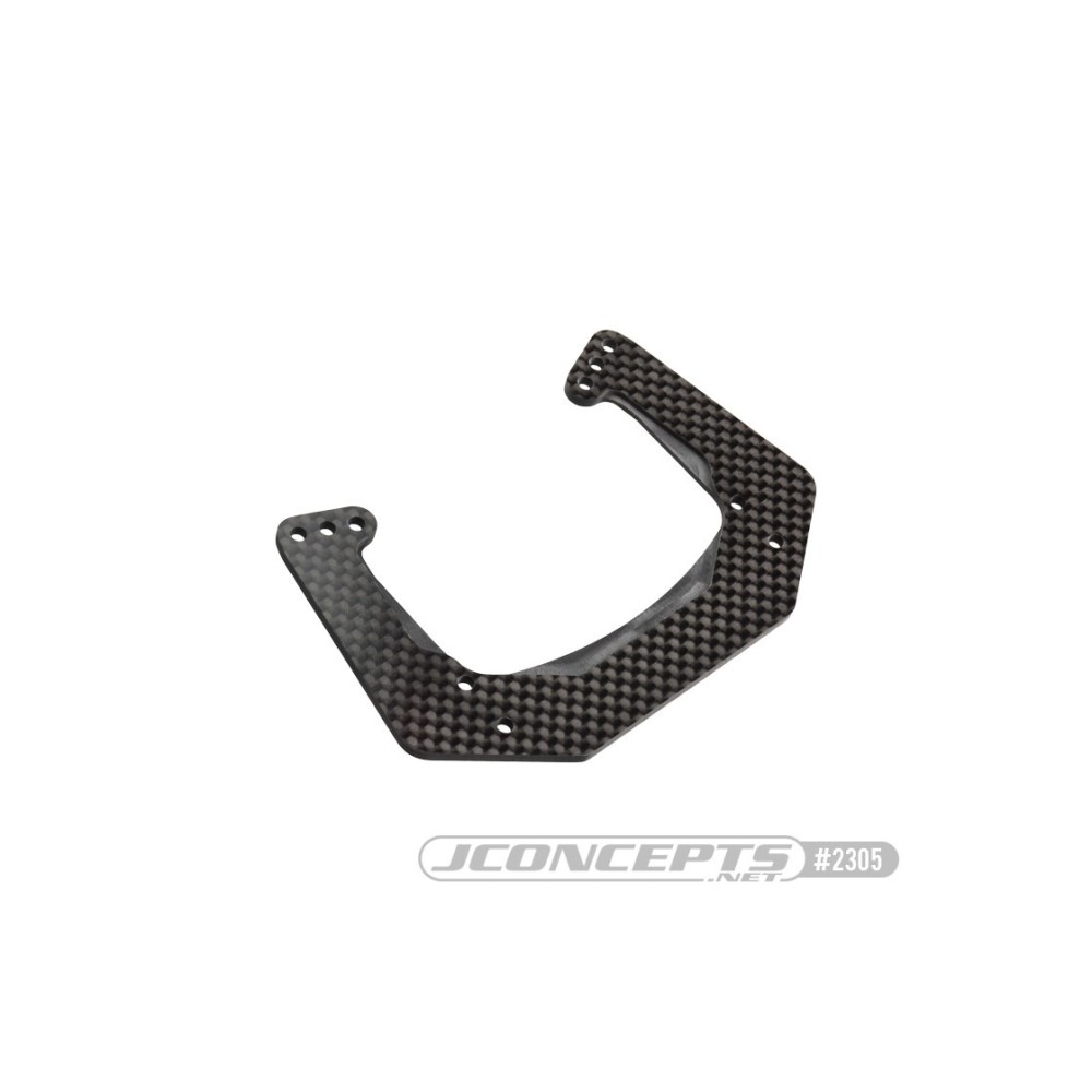 JConcepts RC10 Worlds 2.5mm Carbon Fiber front shock tower JCO2305 JConcepts RC10 Worlds 2.5mm Carbon Fiber front shock tower JCO2305