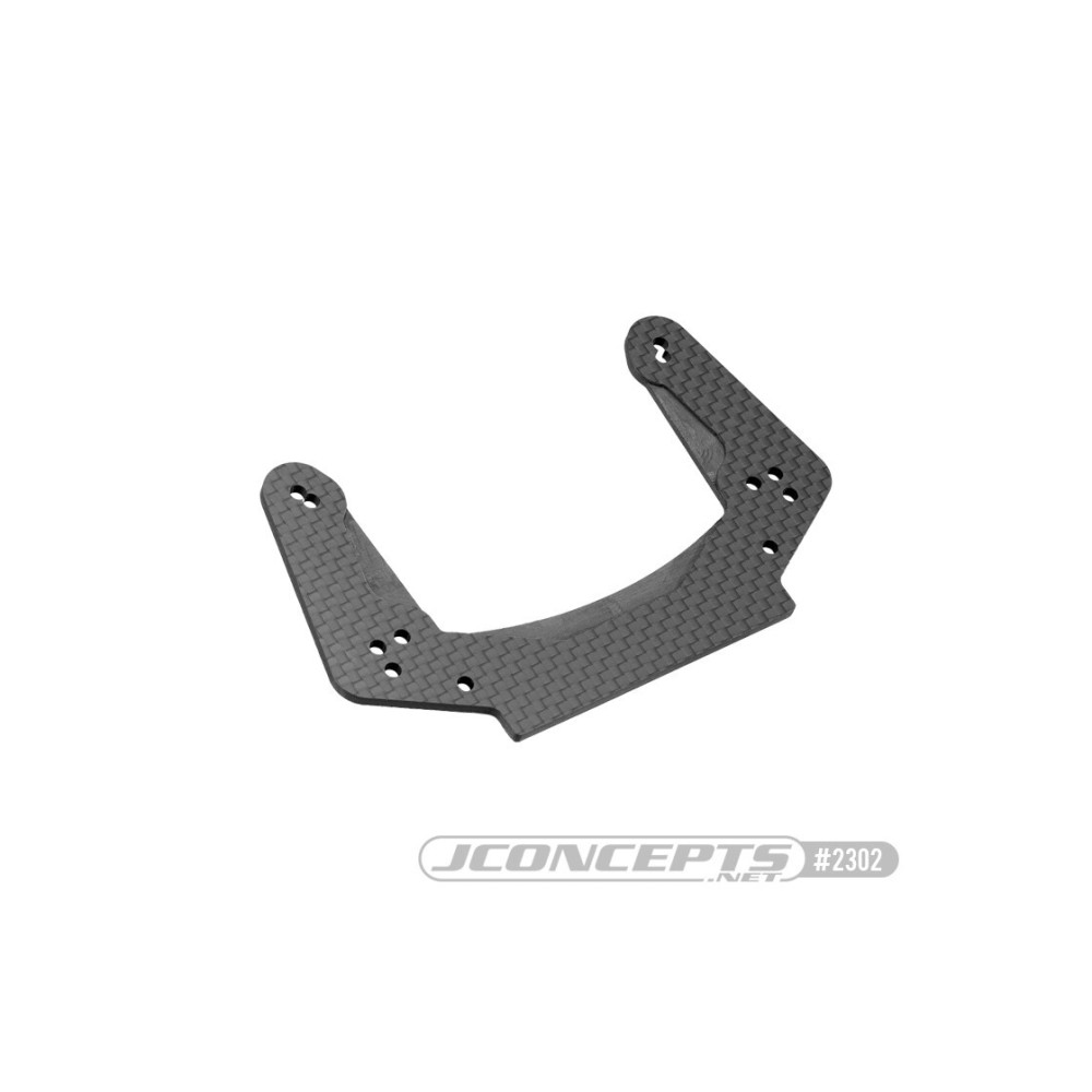 JConcepts RC10 Classic 2.5mm Carbon Fiber front shock tower JCO2302 JConcepts RC10 Classic 2.5mm Carbon Fiber front shock tower JCO2302