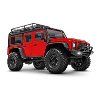 Traxxas TRX-4M Land Rover Defender 1:18 RTR 4x4 Trail Truck - Red TRX97054-1RED