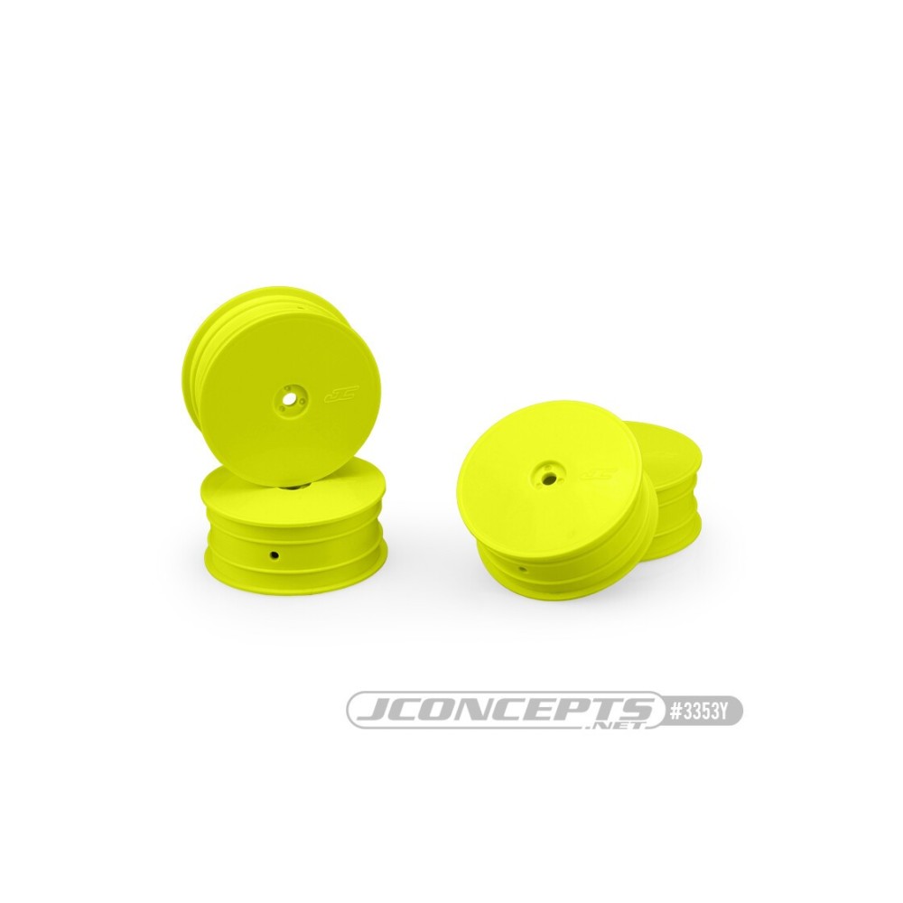 JConcepts Mono - TLR 22X-4, B74.1, XRAY XB4, front wheel yellow - 4pc. JCO3353Y JConcepts Mono - TLR 22X-4, B74.1, XRAY XB4, front wheel yellow - 4pc. JCO3353Y