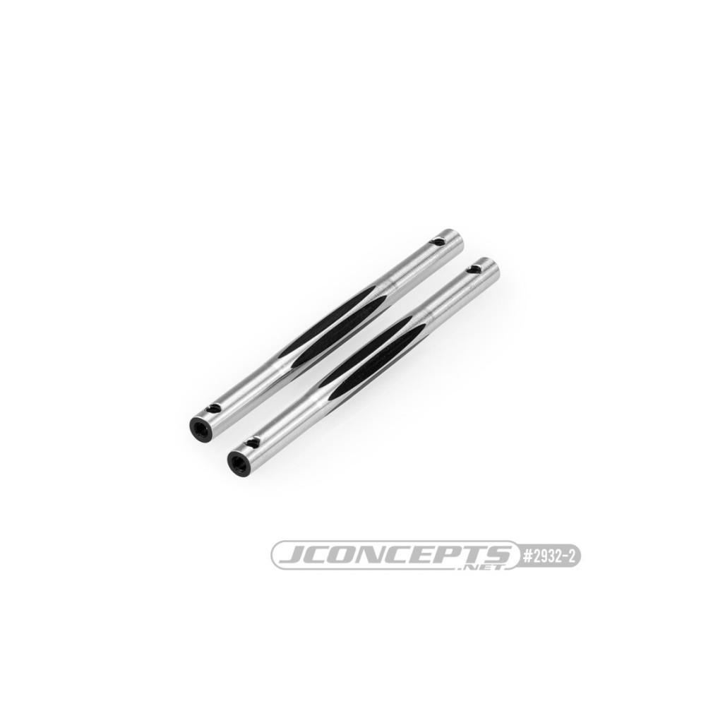 JConcepts RC10T diamond nose brace tubes, black - 2pc Fits Team Associated RC10T, T2 and RC10GT JCO2932-2 JConcepts RC10T diamond nose brace tubes, black - 2pc Fits Team Associated RC10T, T2 and RC10GT JCO2932-2
