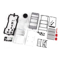 Carrocería completa blanca Land Rover Defender sin pintar Traxxas TRX-4M TRX9712