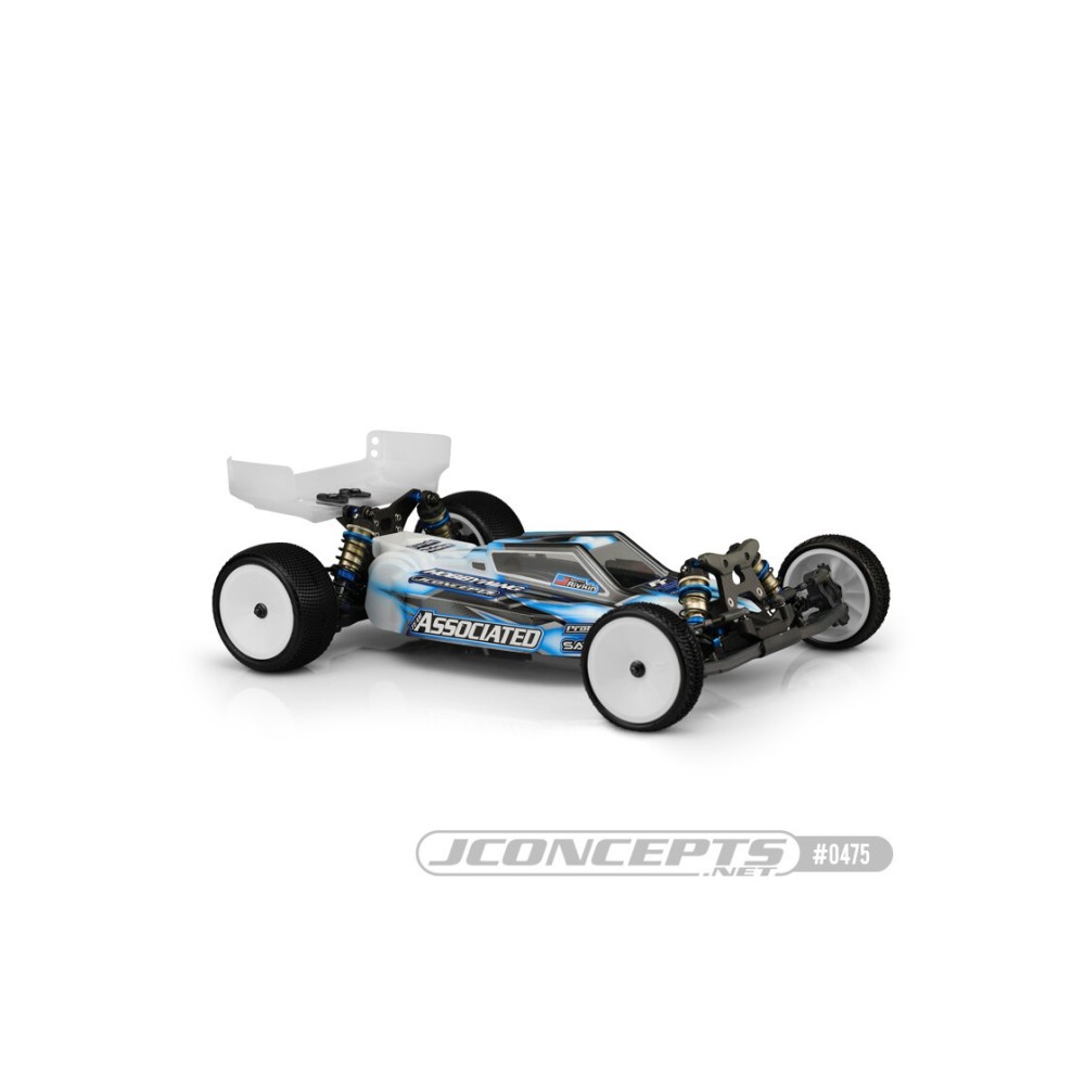 JConcepts F2 - B6.4 B6.4D body with carpet turf wing JCO0475 JConcepts F2 - B6.4 B6.4D body with carpet turf wing JCO0475
