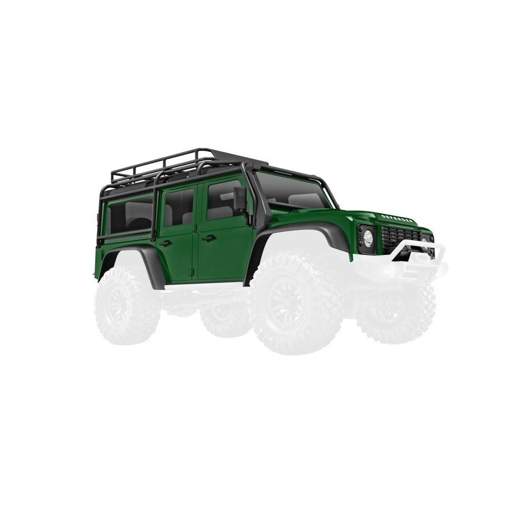 Carrocería completa verde Land Rover Defender Traxxas TRX-4M TRX9712-GRN Carrocería completa verde Land Rover Defender Traxxas TRX-4M TRX9712-GRN