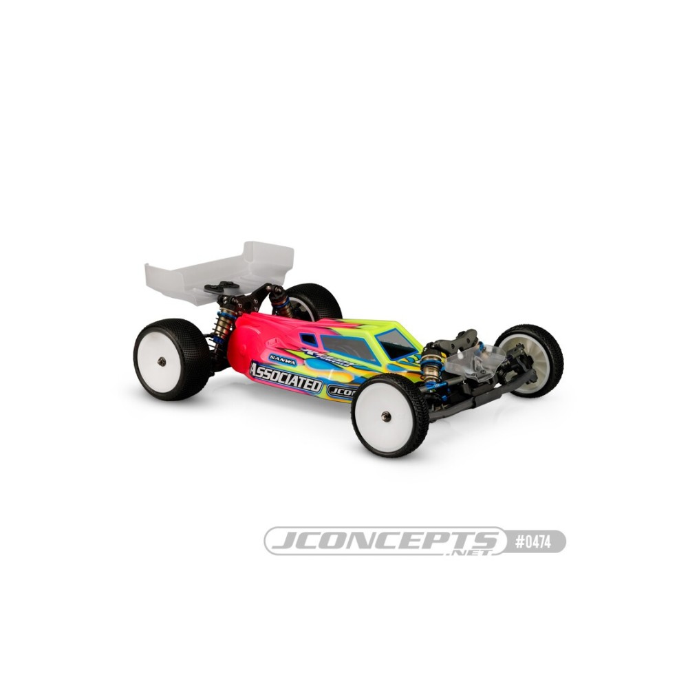 JConcepts S2 - B6.4 B6.4D body with carpet turf wing JCO0474 JConcepts S2 - B6.4 B6.4D body with carpet turf wing JCO0474