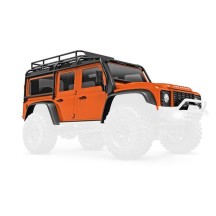 Carrocería completa naranja Land Rover Defender Traxxas TRX-4M TRX9712-ORNG