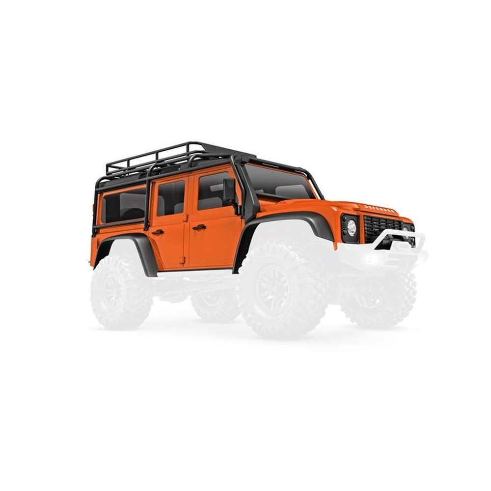 Carrocería completa naranja Land Rover Defender Traxxas TRX-4M TRX9712-ORNG Carrocería completa naranja Land Rover Defender Traxxas TRX-4M TRX9712-ORNG