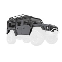 Carrocería completa plateada Land Rover Defender Traxxas TRX-4M TRX9712-SLVR