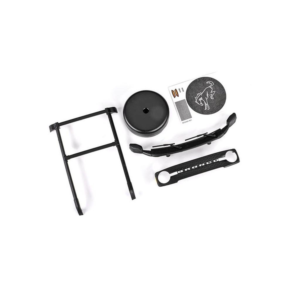 Traxxas TRX-4M Roof rack and accessorioes (fits 9711 body) TRX9715 Traxxas TRX-4M Roof rack and accessorioes (fits 9711 body) TRX9715