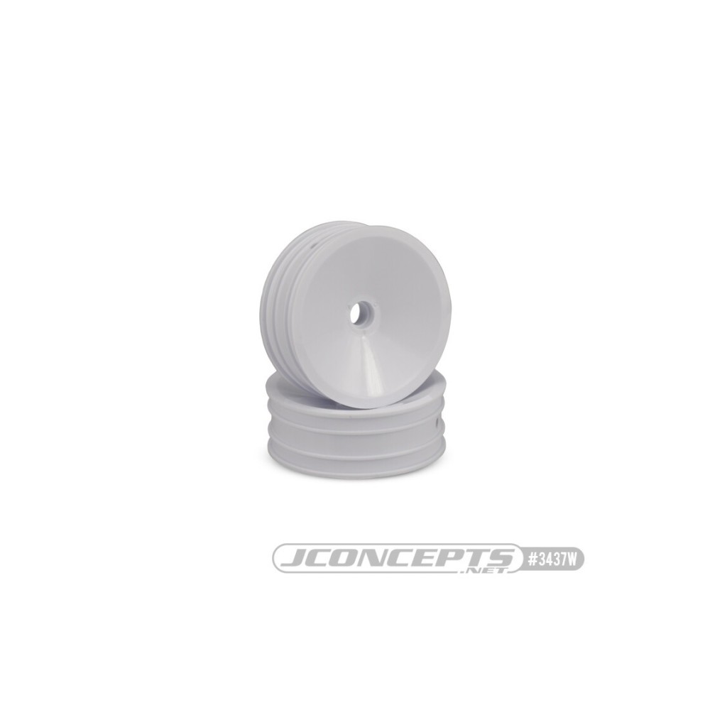 JConcepts Mono 1.9 RC10 front wheel, white JCO3437W JConcepts Mono 1.9 RC10 front wheel, white JCO3437W