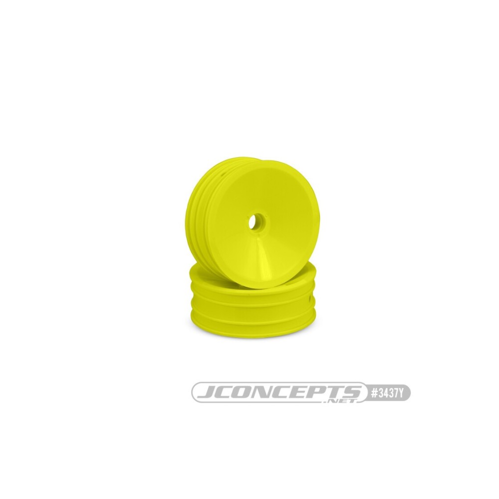 JConcepts Mono 1.9 RC10 front wheel, yellow JCO3437Y JConcepts Mono 1.9 RC10 front wheel, yellow JCO3437Y