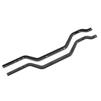 Raíles de chasis acero 202mm izquierdo y derecho Traxxas TRX9722