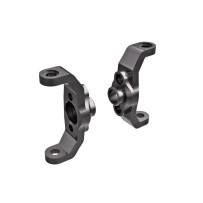 Bloques de inclinación aluminio 6061-T6 gris titanio anodizado izquierdo y derecho Traxxas TRX9733-GRAY