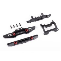 Parachoques aluminio negro Traxxas TRX9734X