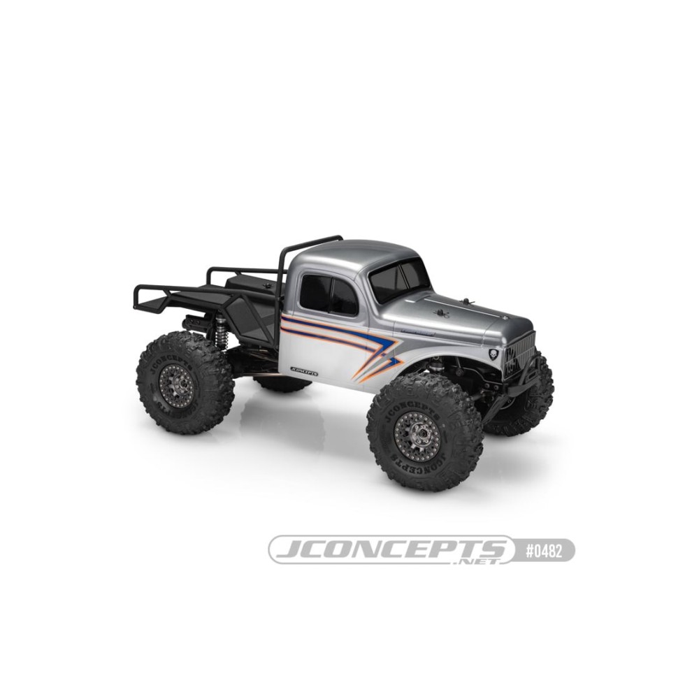 JConcepts JCI Power Master, cab only 12.3 wheelbase Fits - Traxxas TRX-4 Sport, Enduro, Axial, Vanquish 12.3 wheelbase JCO0482