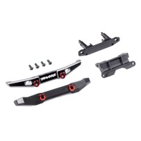 Parachoques aluminio negro Traxxas TRX9735X