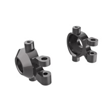 Bloque dirección aluminio gris Traxxas TRX9737-GRAY