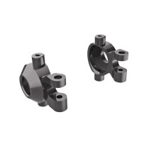 Bloque dirección aluminio gris Traxxas TRX9737-GRAY