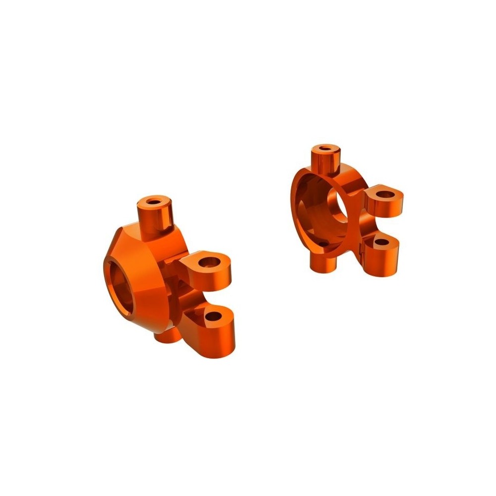 Bloques dirección aluminio naranja Traxxas TRX9737-ORNG