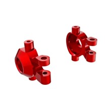 Bloques dirección aluminio rojo Traxxas TRX9737-RED