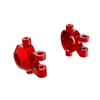 Bloques dirección aluminio rojo Traxxas TRX9737-RED