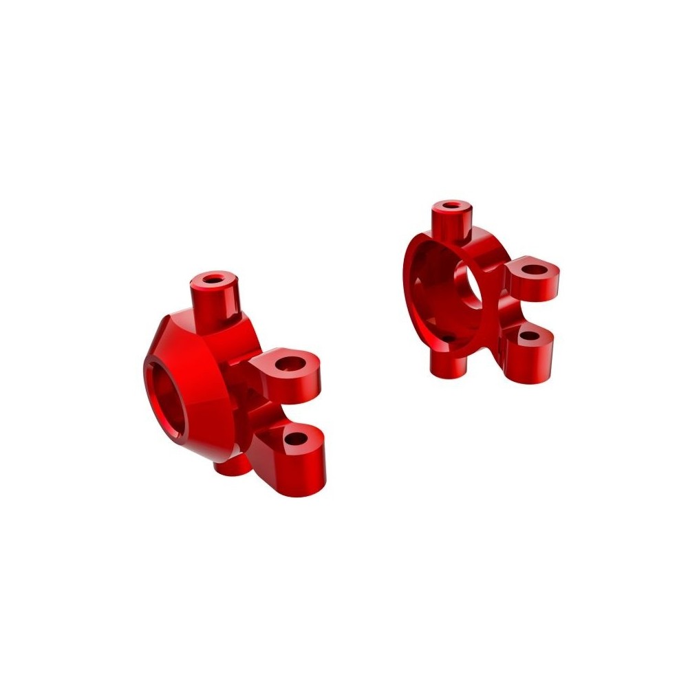 Bloques dirección aluminio rojo Traxxas TRX9737-RED Bloques dirección aluminio rojo Traxxas TRX9737-RED