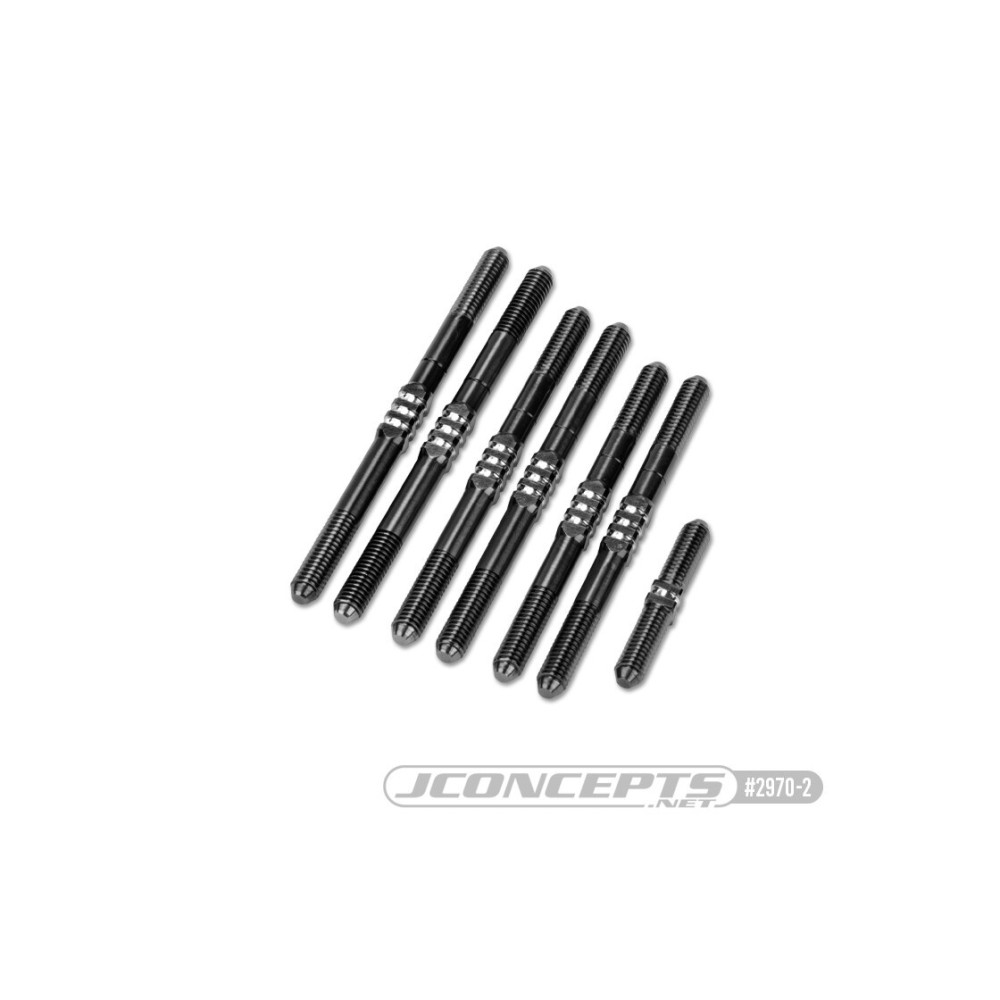 JConcepts Schumacher Cat L1R Fin turnbuckle kit - stealth black JCO2970-2 JConcepts Schumacher Cat L1R Fin turnbuckle kit - stealth black JCO2970-2