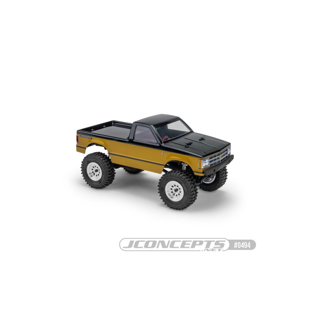 JConcepts 1990 Chevy S10 crawler body Fits - SCX24 JCO0494 JConcepts 1990 Chevy S10 crawler body Fits - SCX24 JCO0494