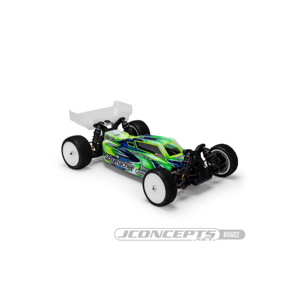 JConcepts F2 - Schumacher Cat L1R body with carpet turf dirt wing JCO0602 JConcepts F2 - Schumacher Cat L1R body with carpet turf dirt wing JCO0602