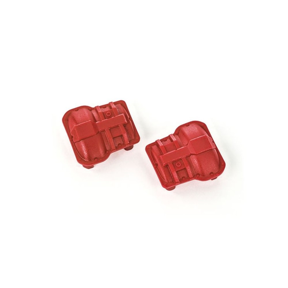 Traxxas TRX-4M Differential cover front or rear red (2) TRX9738-RED
