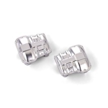 Traxxas TRX-4M Differential cover front or rear satin chrome (2) TRX9738-SATIN
