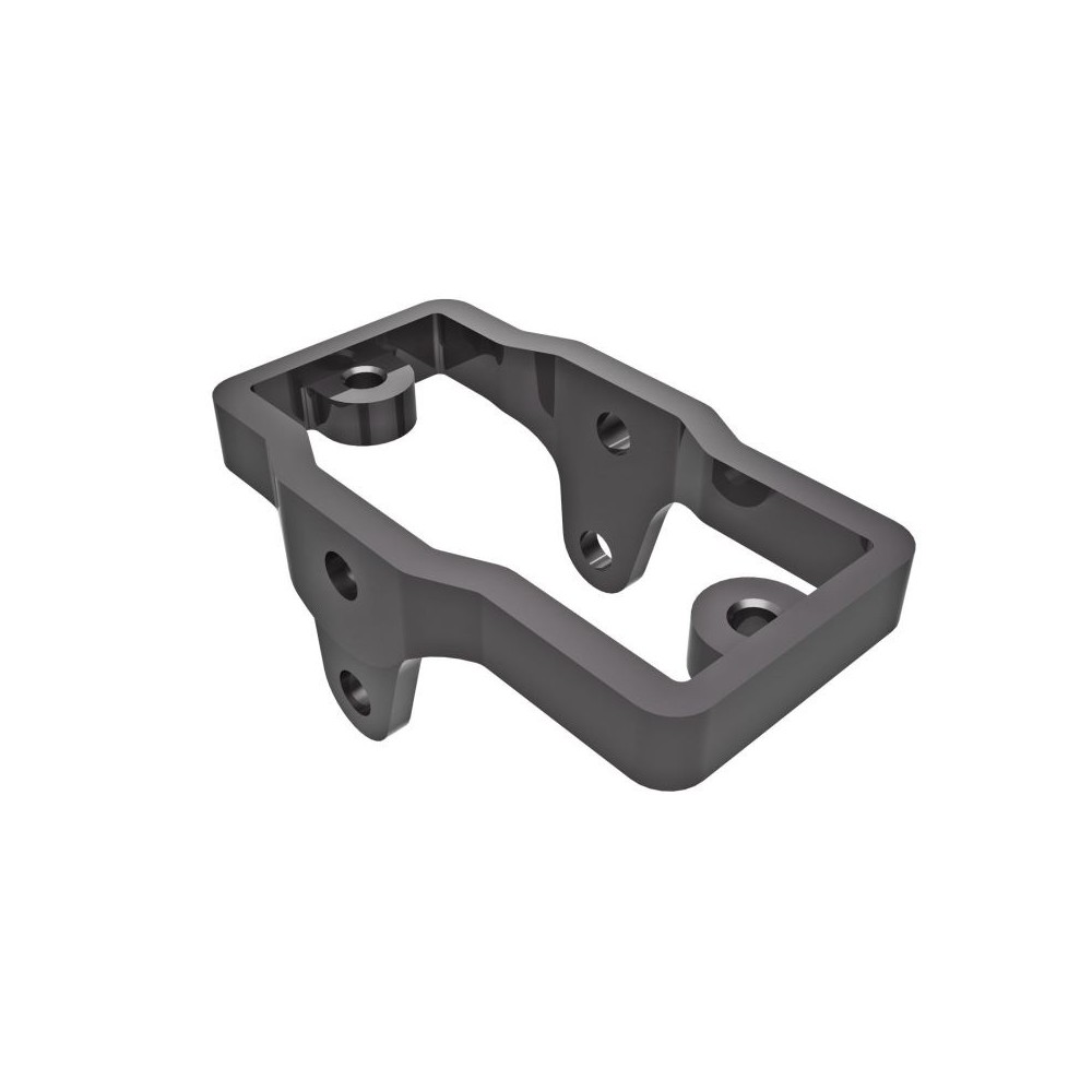 Traxxas Servo mount 6061-t6 aluminum (dark titanium-anodized) TRX9739-GRAY Traxxas Servo mount 6061-t6 aluminum (dark titanium-anodized) TRX9739-GRAY