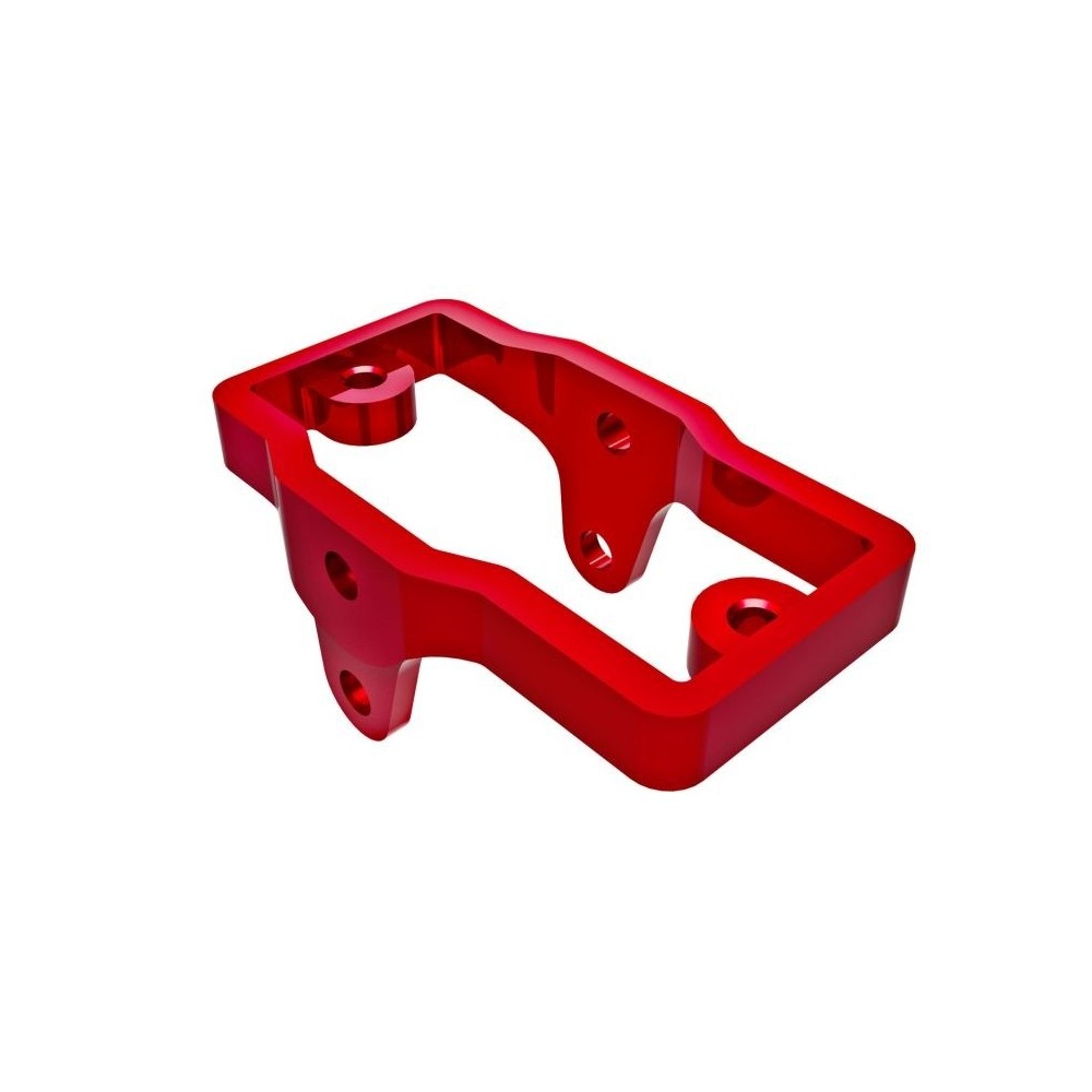 Traxxas Servo mount 6061-t6 aluminum (red-anodized) TRX9739-RED