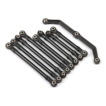 Traxxas complete Suspension link set (front-rear) includes steering link TRX9742R