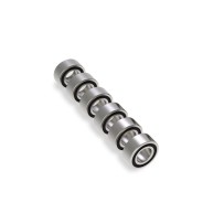 Set de rodamientos sellados goma negra para transmisión Traxxas TRX9745R