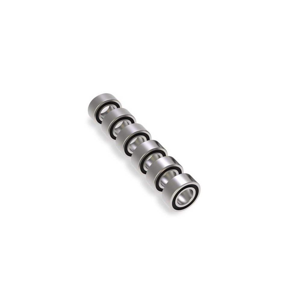 Traxxas sealed transmission Ball bearing set black rubber TRX9745R Traxxas sealed transmission Ball bearing set black rubber TRX9745R