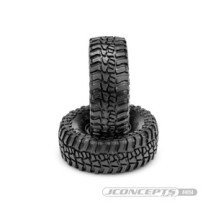 JConcepts Rock Block - green compound Class 2, 1.9 scaler tire 4.75in OD Fits  1.9 1:10th crawler wheel JCO4054-02