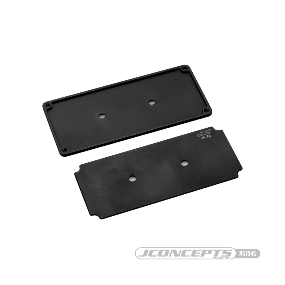 JConcepts RC10B7 steel electronics plate, set JCO5194S JConcepts RC10B7 steel electronics plate, set JCO5194S