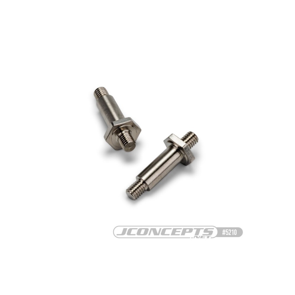 JConcepts RC10B7 Steering bell crank stand-off, titanium, 2pc JCO5210 JConcepts RC10B7 Steering bell crank stand-off, titanium, 2pc JCO5210