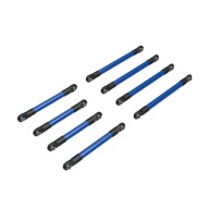 Set enlaces suspensión aluminio azul Traxxas TRX9749-BLUE