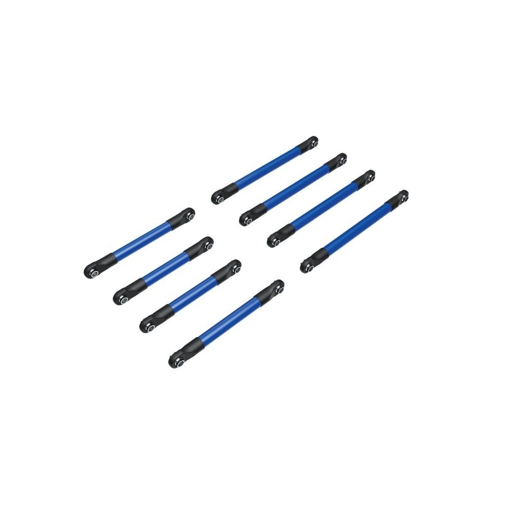 Set enlaces suspensión aluminio azul Traxxas TRX9749-BLUE Set enlaces suspensión aluminio azul Traxxas TRX9749-BLUE