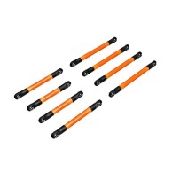 Set enlaces suspensión aluminio naranja Traxxas TRX9749-ORNG