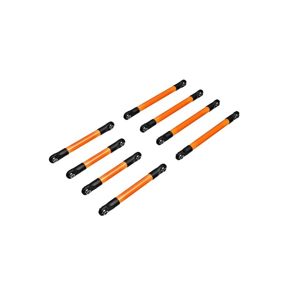 Set enlaces suspensión aluminio naranja Traxxas TRX9749-ORNG Set enlaces suspensión aluminio naranja Traxxas TRX9749-ORNG