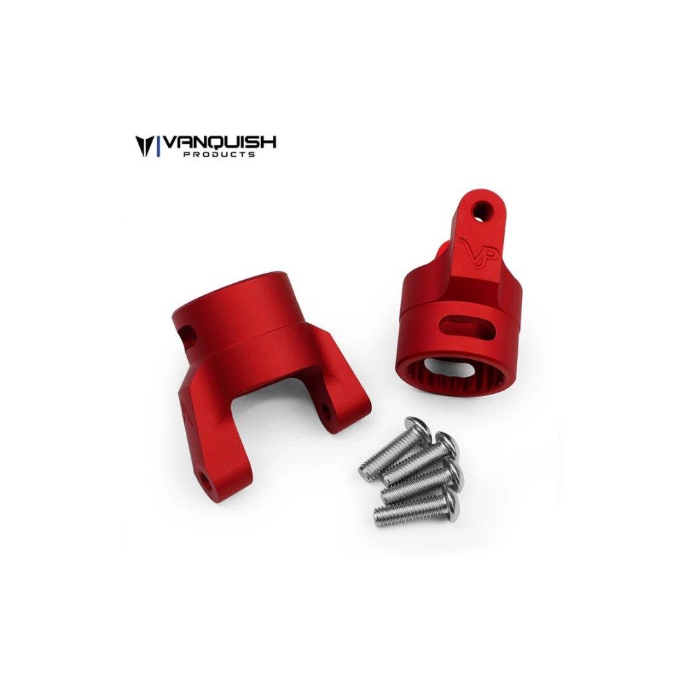 Vanquish Axial Wraith / XR10 C-hubs Red Anodized VPS02015 Vanquish Axial Wraith / XR10 C-hubs Red Anodized VPS02015
