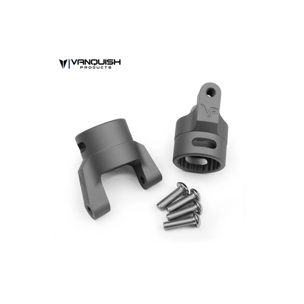 Vanquish Axial Wraith / XR10 C-hubs Grey Anodized VPS02020 Vanquish Axial Wraith / XR10 C-hubs Grey Anodized VPS02020