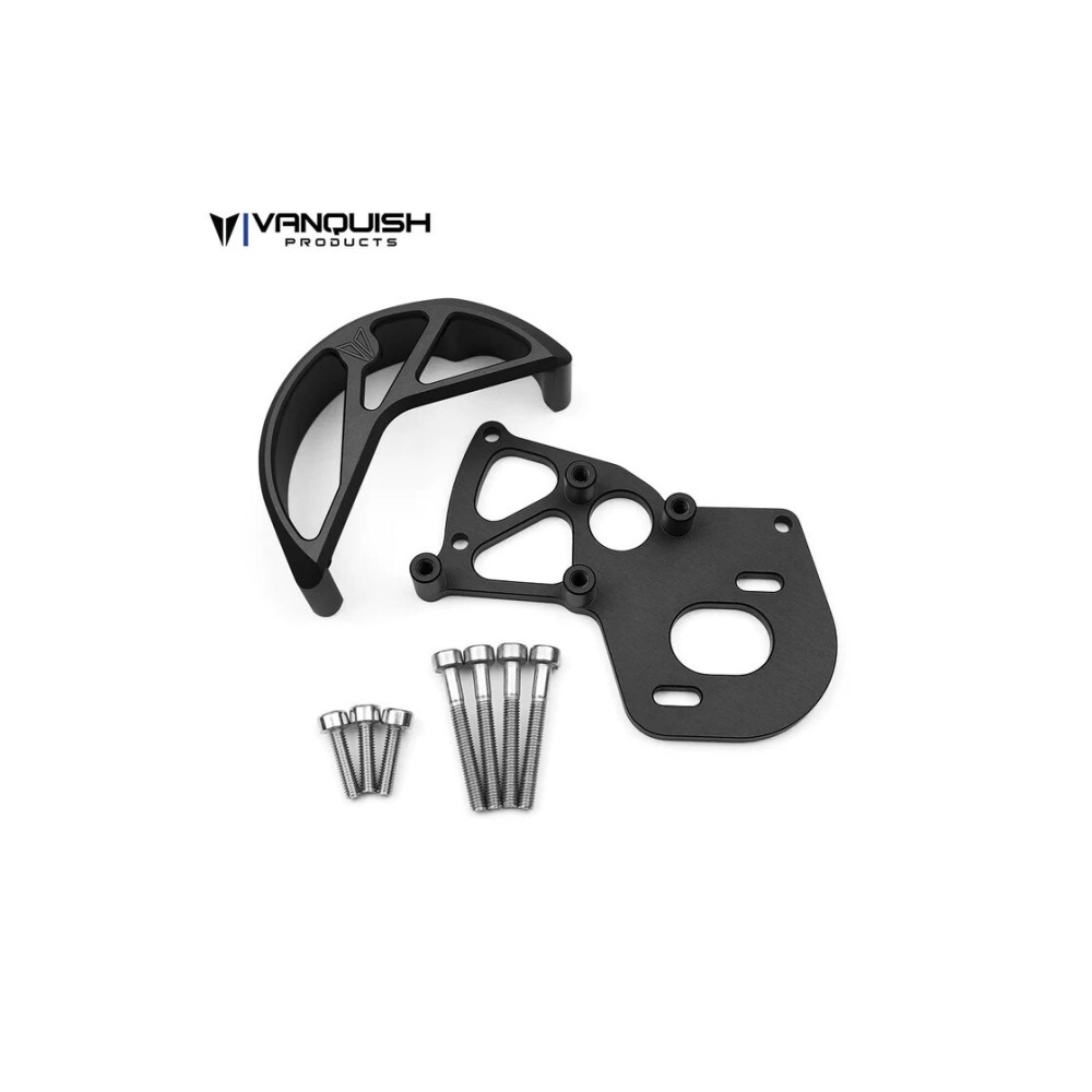 Vanquish VS4-10 Motor Mount / Gear Guard - Black VPS02210 Vanquish VS4-10 Motor Mount / Gear Guard - Black VPS02210